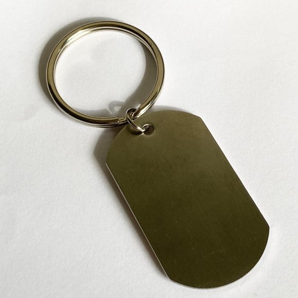 Serenity Prayer Keychain Keyring Stainless Steel Acrylic Alcoholics Anonymous AA - Picture 6 of 8